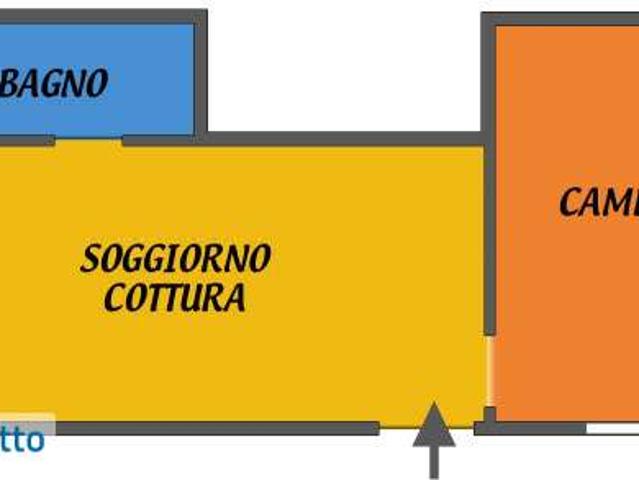 Bilocale arredato Centro