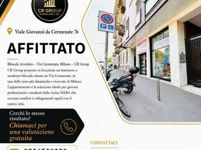 Bilocale arredato Chiesa rossa, cermenate, ripamonti
