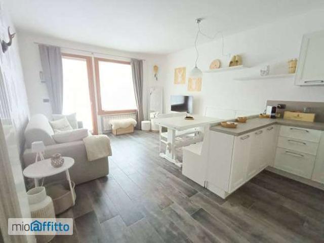 Bilocale arredato con terrazzo Aprica