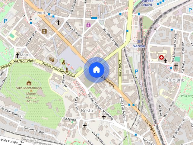 Bilocale arredato Gallarate
