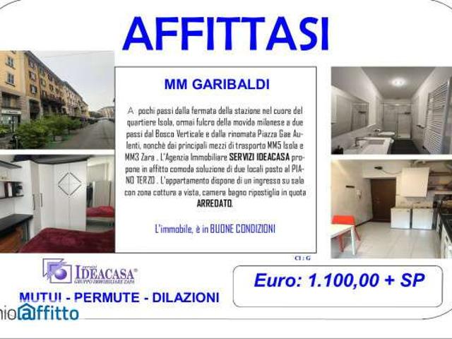 Bilocale arredato Garibaldi, isola, maciachini, monumentale