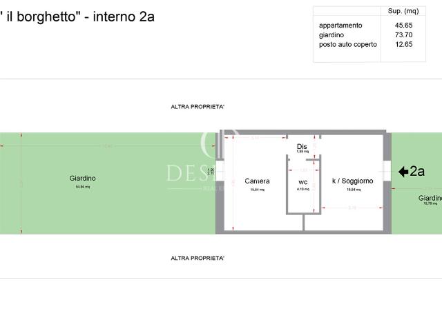 Bilocale arredato in affitto in via del commendone, Grosseto