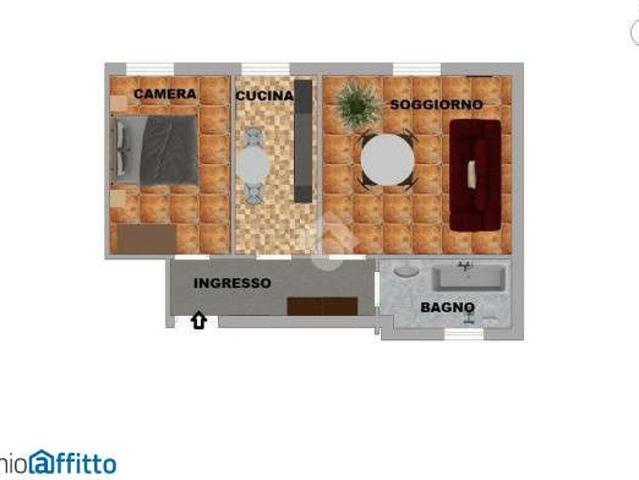 Bilocale arredato Marconi, ostiense, san paolo