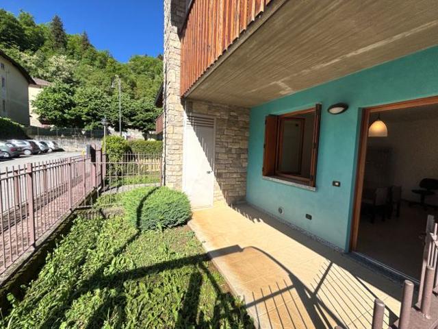 Bilocale con giardino fronte retro