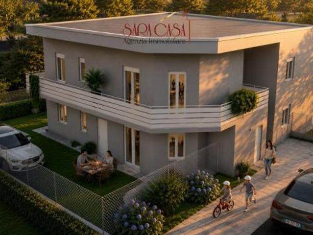 Bilocale con splendido terrazzo e posto auto