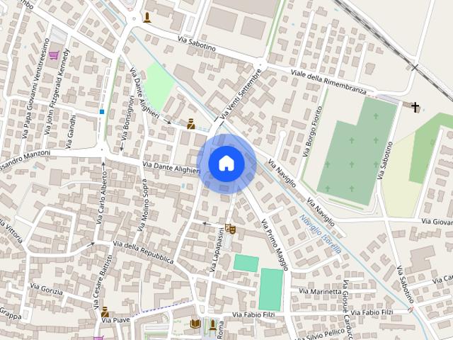Bilocale con posto auto riservato Ghedi