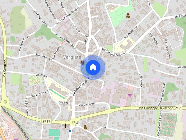 Bilocale con terrazzo e due posti auto a Vergiate