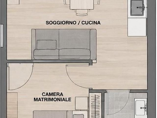 Bilocale disponibile nel centro di Bologna