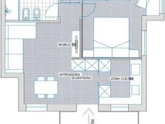 Bilocale in vendita a Bolzano via Amba Alagi, Gries San Quirino
