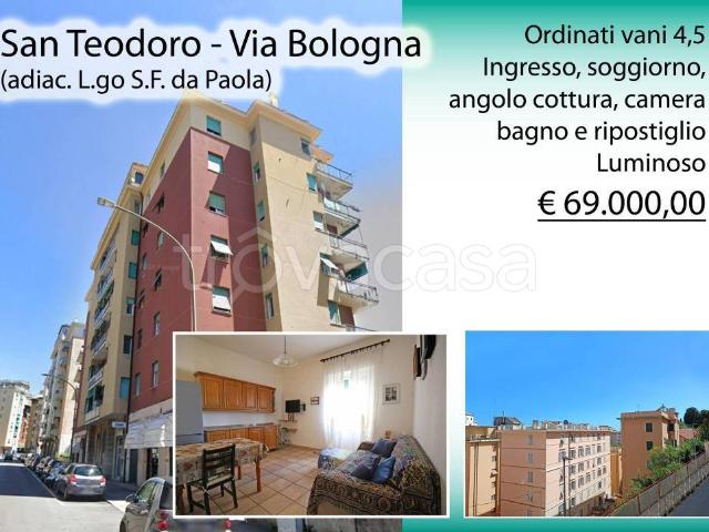Bilocale in vendita a Genova via Bologna, San Teodoro