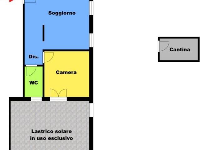 Bilocale in vendita a Granarolo dell'Emilia via San Donato, Quarto Inferiore
