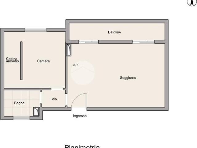Bilocale in vendita a Roma via Federico Nansen, 104, Ostiense