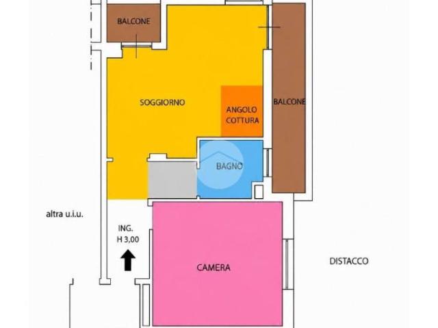 Bilocale in vendita a Roma via Federico Nansen, 104, Ostiense