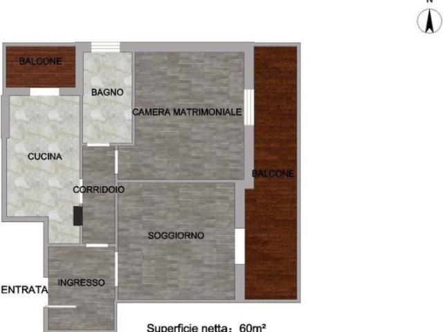 Bilocale in vendita a Roma via Pietro Piffetti, 4, Giardinetti