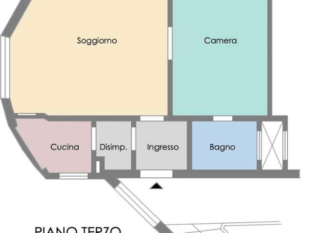 Bilocale in vendita in via feliciano scarpellini, Roma