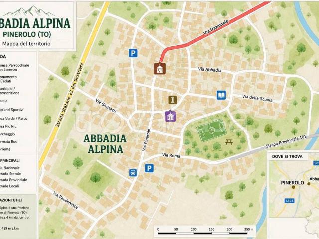 Bilocale in affitto a Pinerolo via Nazionale, 59