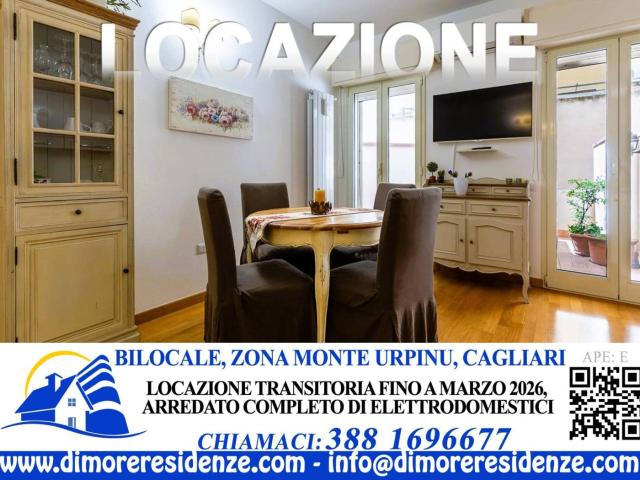 Bilocale ottimo stato, piano rialzato, Monte Urpinu, Cagliari