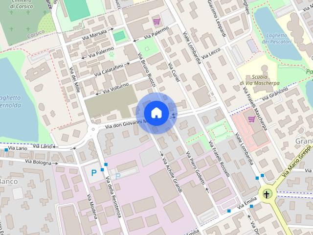 Bilocale ristruttuato in zona buccinasco