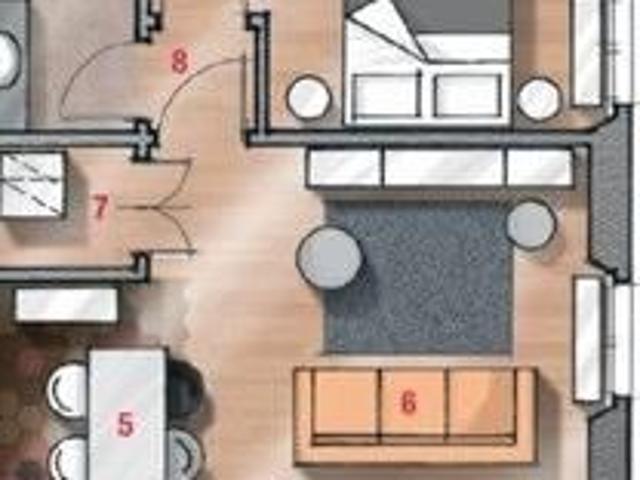 Bilocale ristrutturato: via passo buole