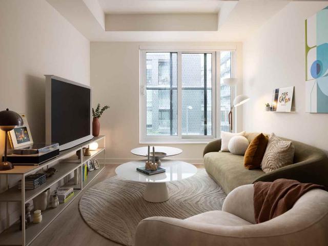 Birch House at Canary Landing 2 Bedroom Apartment for Rent at 100 Mill St, Toronto, ON M5A 0Y1 West Don Lands