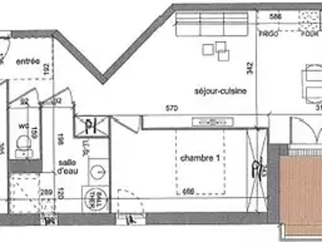 Biscarrosse 40600 Achat / Vente appartement 3 pièces t3 balcon
