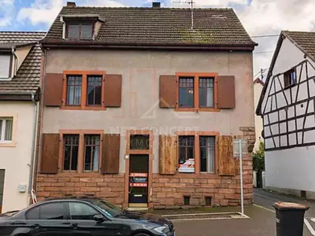Bischwiller 67240 Achat / Vente maison 5 pièces t5
