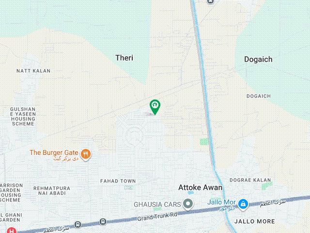 5 Marla Plot For Sale Bismillah Housing Scheme