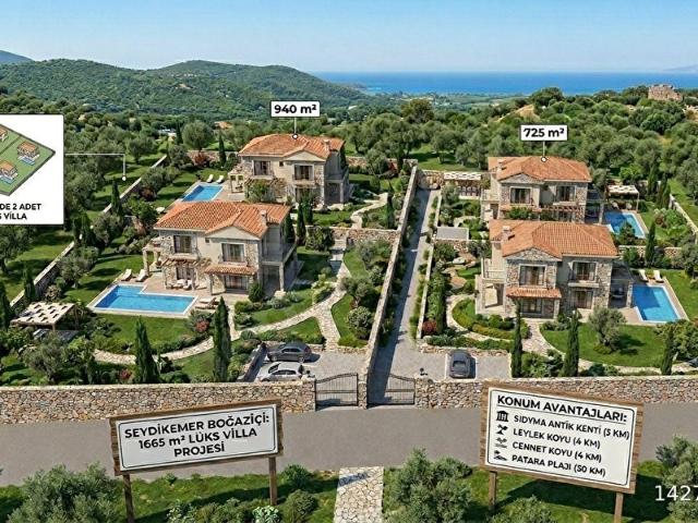 BOĞAZİÇİ'NDE 2 PARSEL, TOPLAM 4 VİLLA. YATIRIM VE YAŞAM FIRSATI!