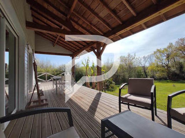 Bonzac 33910 Achat / Vente maison 5 pièces t5 au dernier étage terrasse