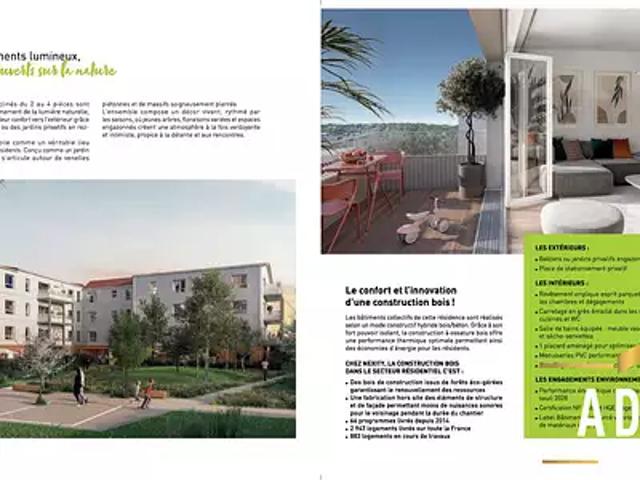 Bondoufle 91070 Achat / Vente appartement 2 pièces t2 parking