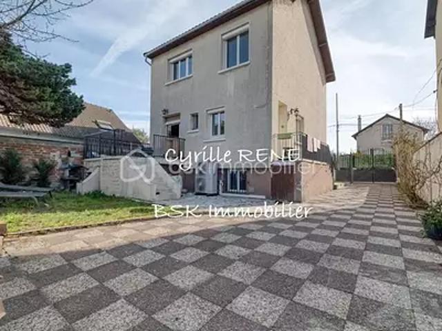 Bondy 93140 Achat / Vente maison 7 pièces t7 terrasse cave