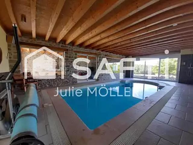 Bonnat 23220 Achat / Vente maison 10 pièces t10 piscine terrasse