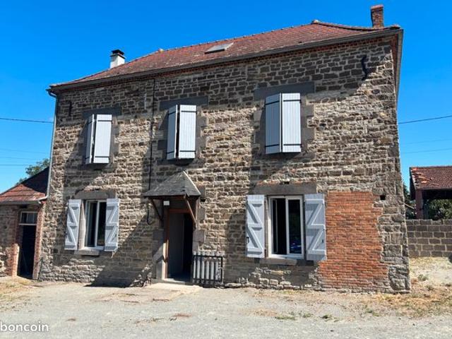 BONNAT 63 MAISON T6 + TERRAIN 2800 m2 + DEPENDANCES