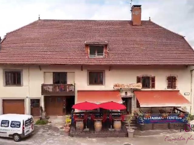 BONNEVAUX Fonds de commerce à la frontière du JURA, proche secteur frontalier