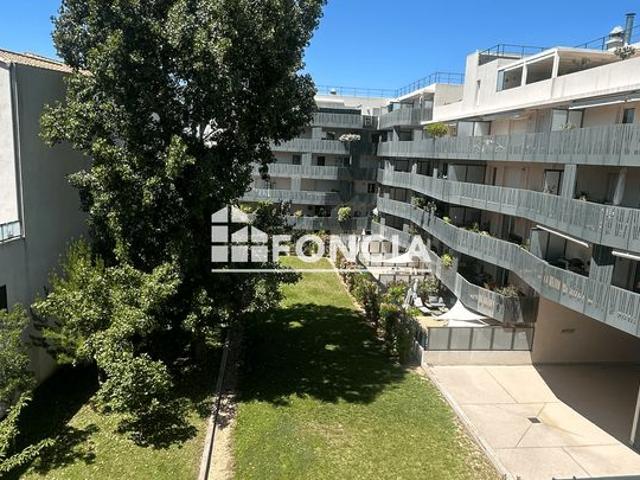 Bonneveine / Village du Sablier T2 TERRASSE BOX VUE SUR JARDIN VENDU AVEC LOCATAIRE EN PLACE
