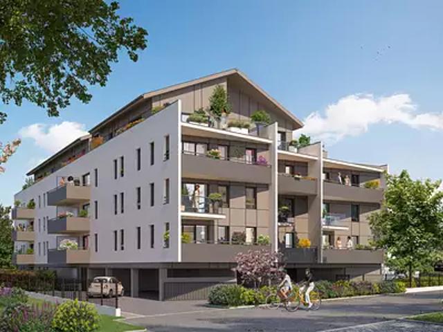 Bonneville 74130 Programme neuf appartement neuf à vendre t4 BBC TVA 5,5% Pinel