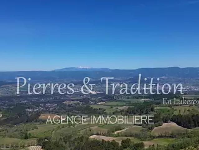 Bonnieux 84480 Achat / Vente maison 7 pièces t7