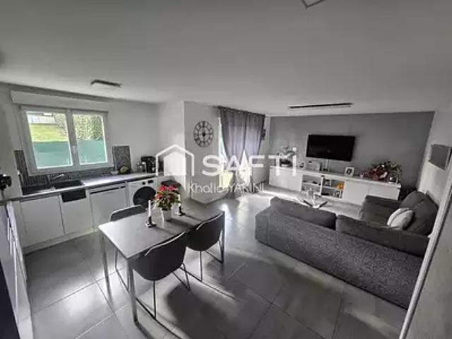 Bonnières sur Seine 78270 Achat / Vente appartement 3 pièces t3 parking