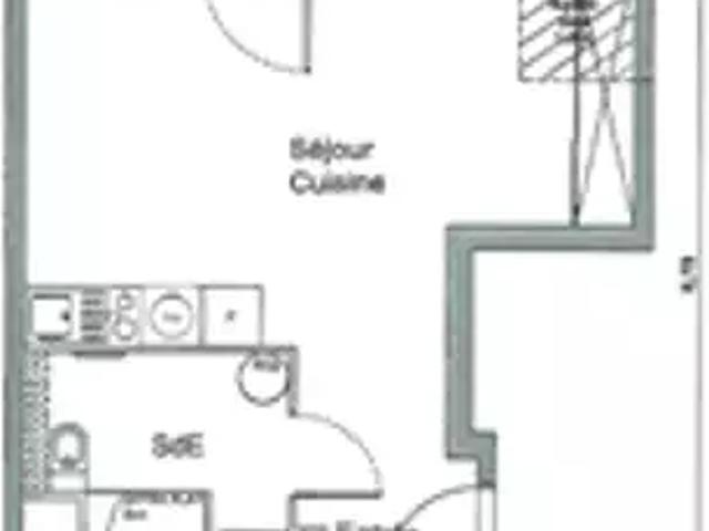 Bonnières sur Seine 78270 Location appartement 1 pièce t1