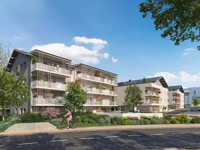 Bons en Chablais 74890 Programme neuf appartement neuf à vendre t3 BBC Pinel