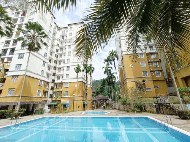BOOKING RM1K Crystal Tower Apartment Taman Bukit Indah Ampang