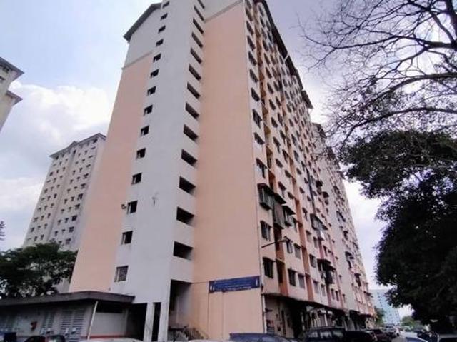 Turun harga Booking 1k flat taman medan nego diskaun 40k full loan