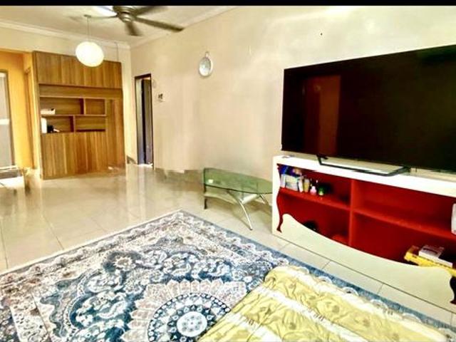 BOOKING 1K RENO TINGKAT 2 Sanjung Apt Taman Seri Taming Balakong