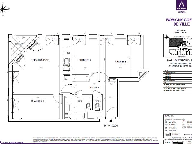 Bobigny Location Appartement 93