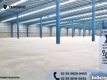 Bodega en renta en La Trinidad, Texcoco, México