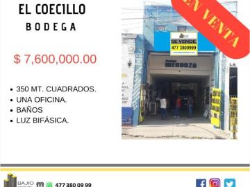 Bodega en venta en El Coecillo, León, Guanajuato