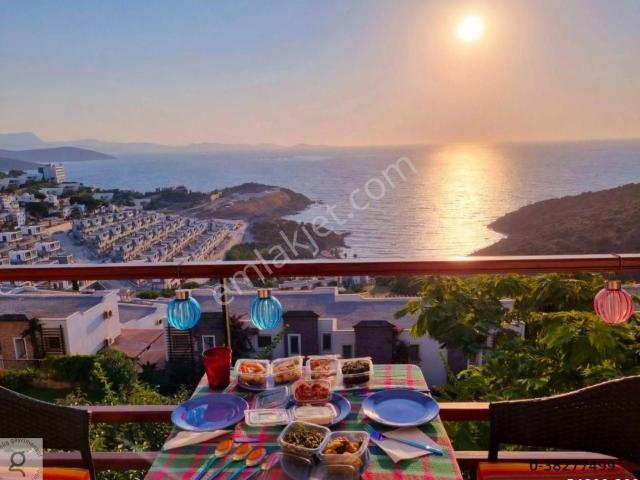 Bodrum Adabükü Regnum Bargylia’da Full Deniz Manzaralı Bahçe Dubleks