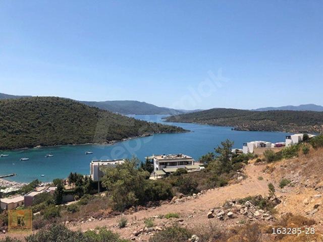 BODRUM ADABÜKÜ SATILIK 550 M2 İMARLI ARSA DOKTORLAR SİTESİ ÜSTÜNDE