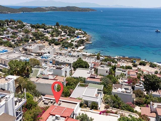 Bodrum Bitez'de Aktur Sitesi'nde Satılık 3+1 Müstakil Ev