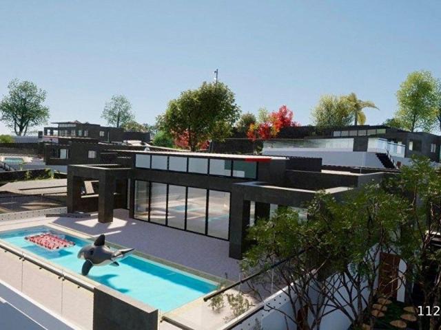 Bodrum Gümüşlükte full deniz manzaralı özel havuzlu satılık lüks müstakil villa projeye özel fiyat